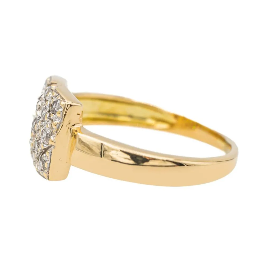 Bague Or jaune Diamant