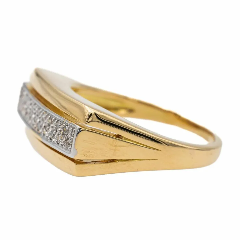 Bague Or jaune Diamant