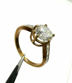 Bague Or jaune Diamant