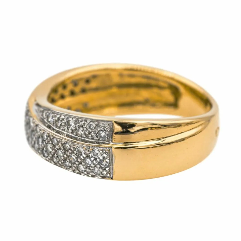 Bague Or jaune Diamant