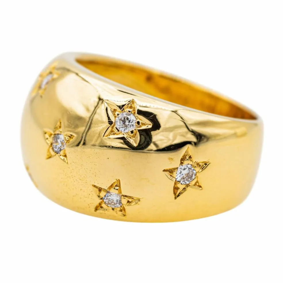 Bague Or jaune Diamant