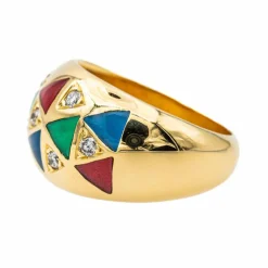 Bague Or jaune Diamant