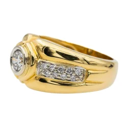 Bague Or jaune Diamant