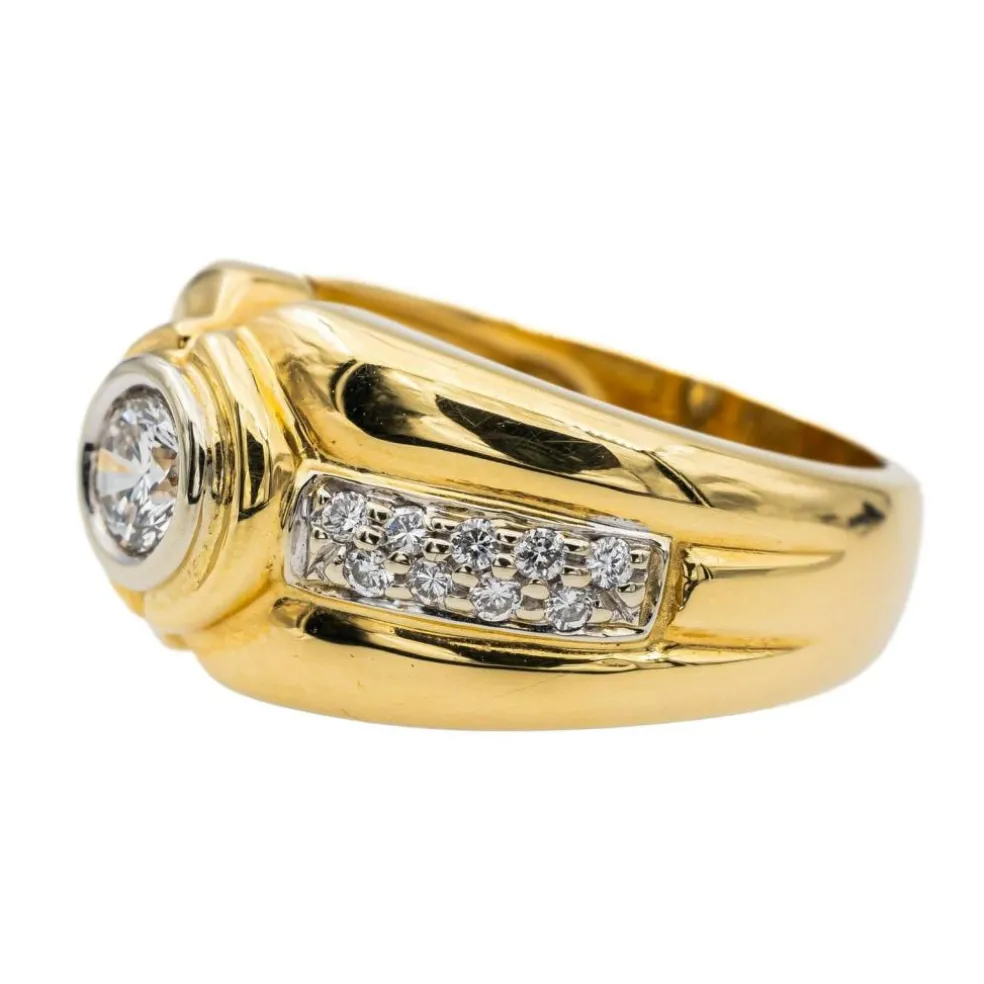 Bague Or jaune Diamant