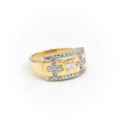Bague Or jaune Diamant