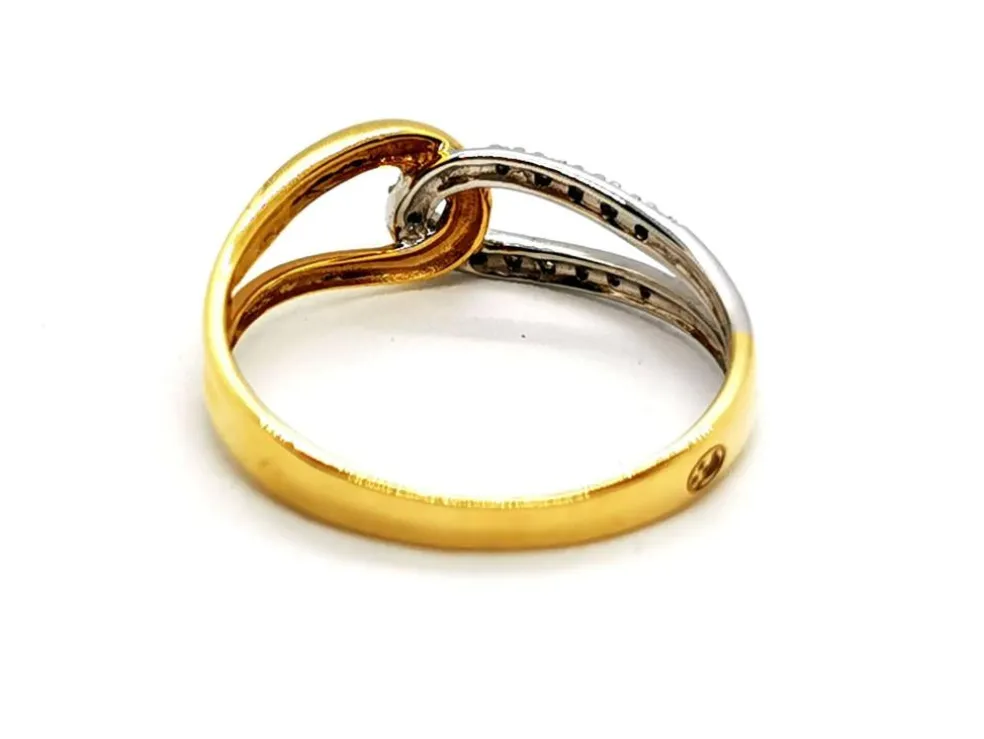 Bague Or jaune Diamant