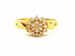 Bague Or jaune Diamant