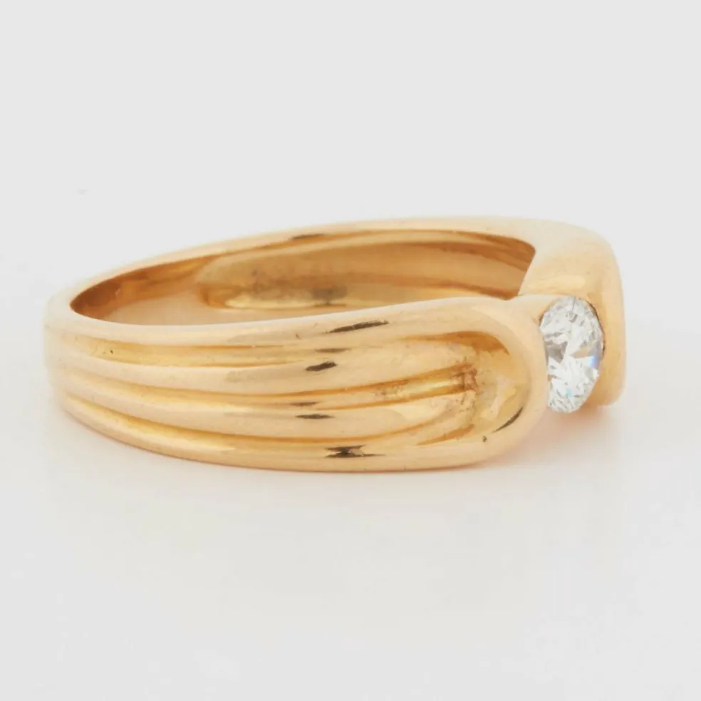 Bague Or jaune Diamant