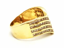 Bague Or jaune Diamant