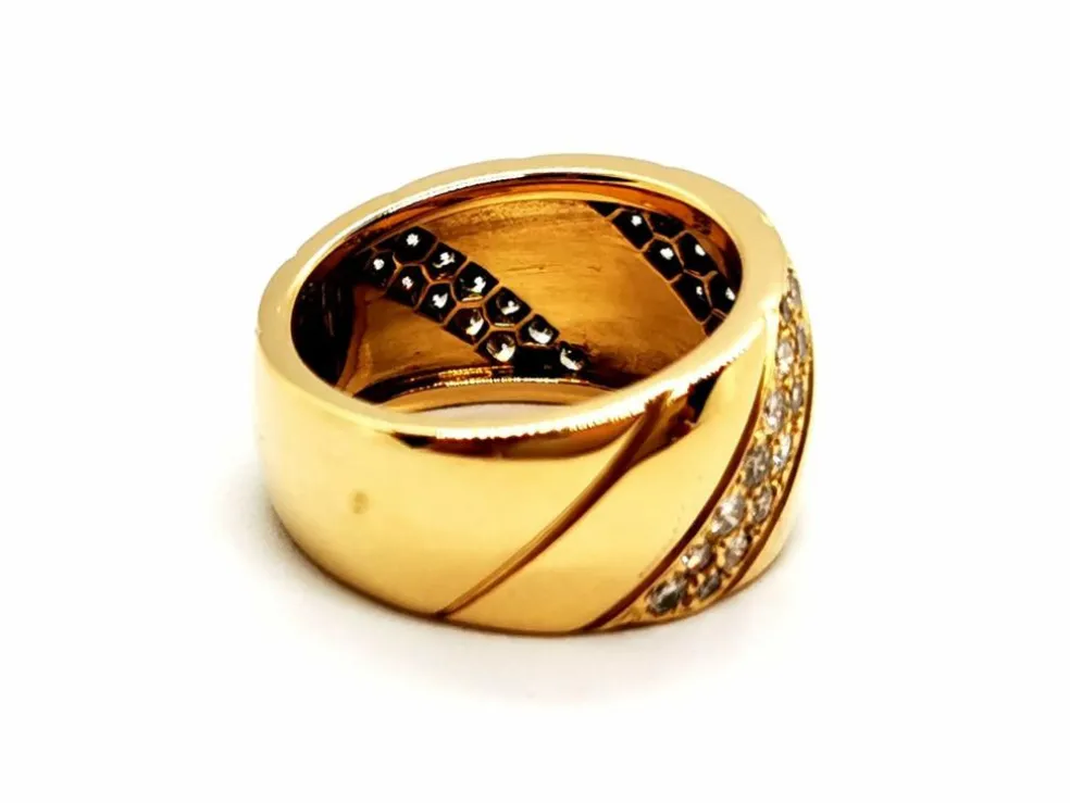 Bague Or jaune Diamant