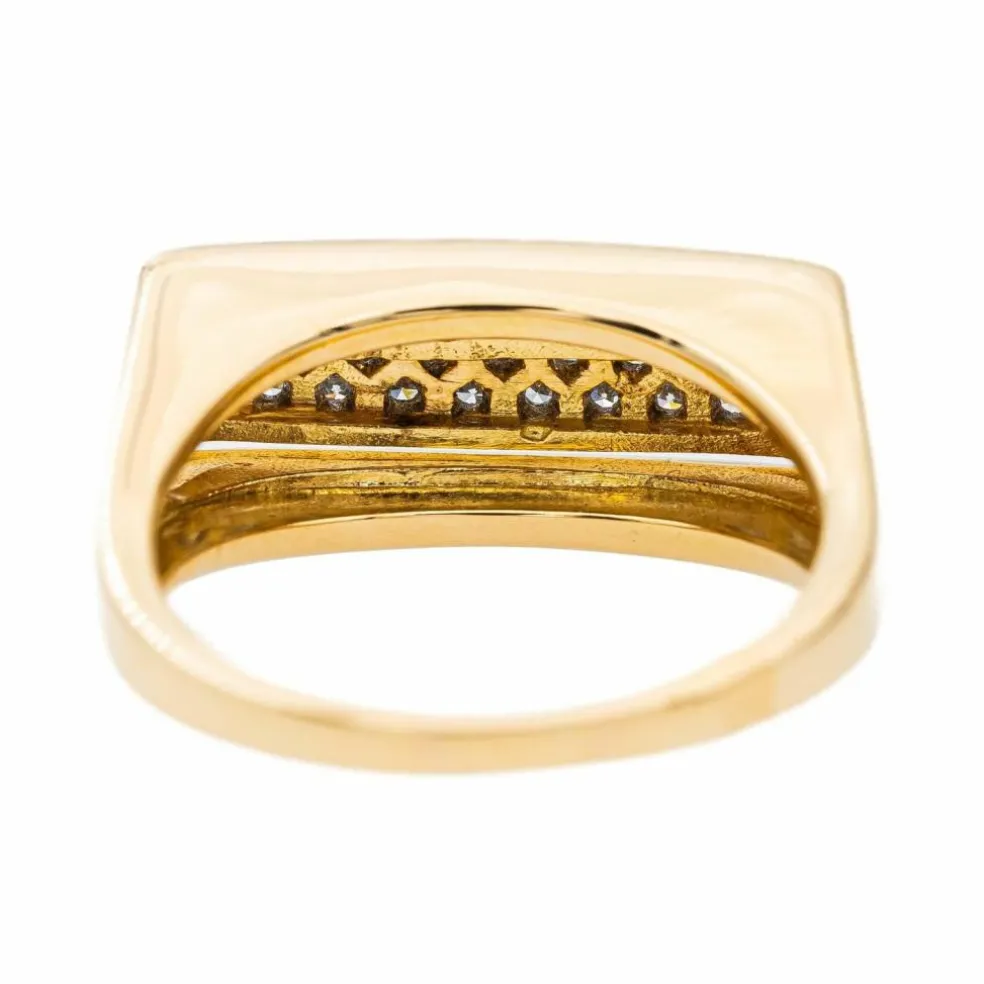 Bague Or jaune Diamant