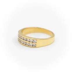 Bague Or jaune Diamant