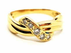 Bague Or jaune Diamant