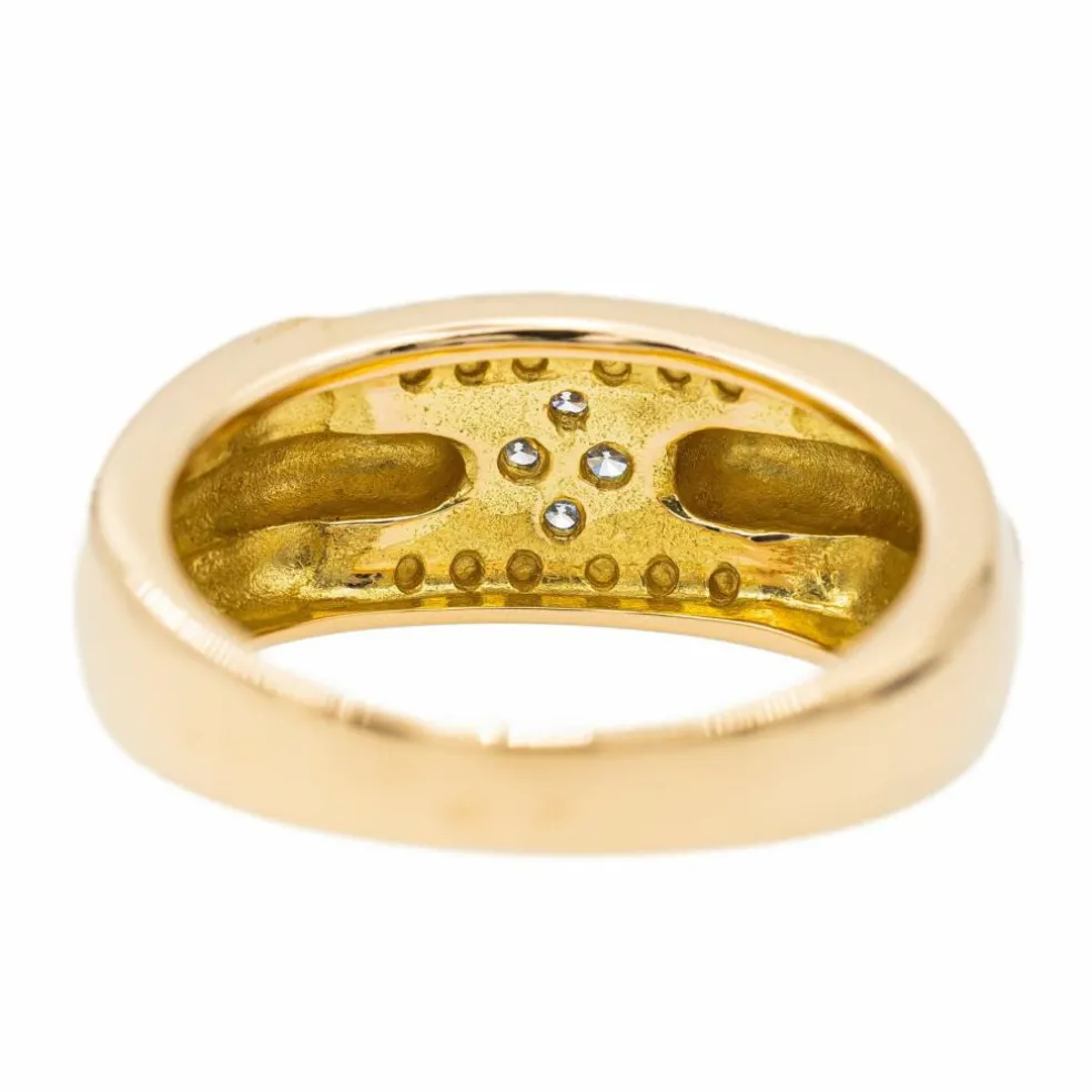 Bague Or jaune Diamant