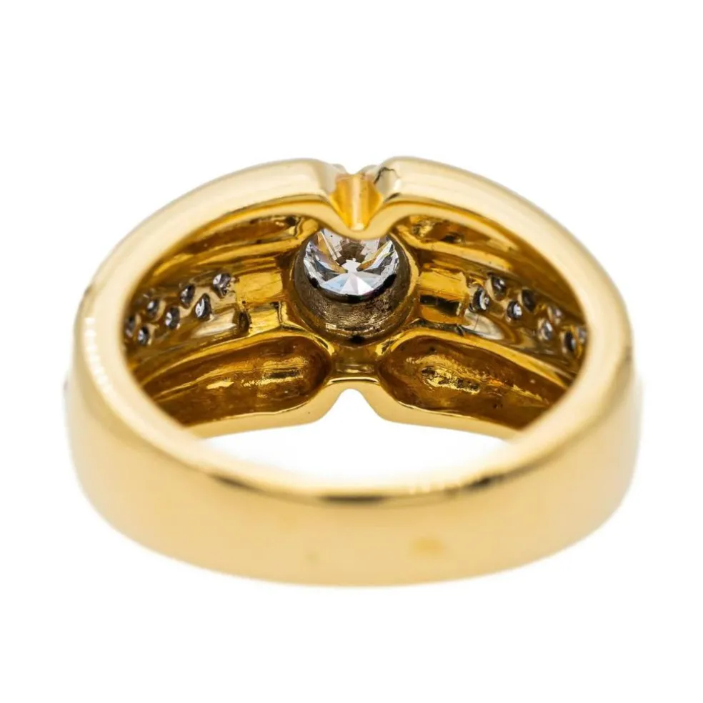 Bague Or jaune Diamant