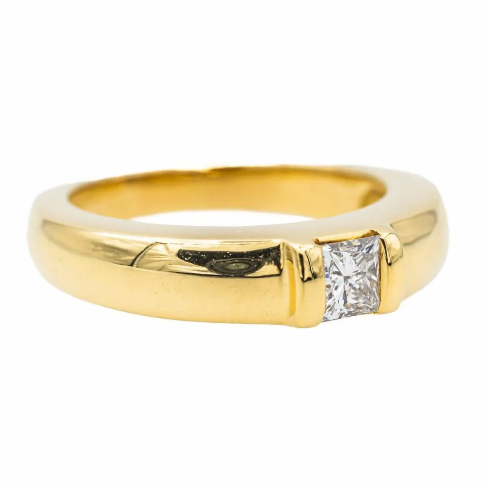 Bague Or jaune Diamant