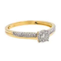 Bague Or jaune Diamant