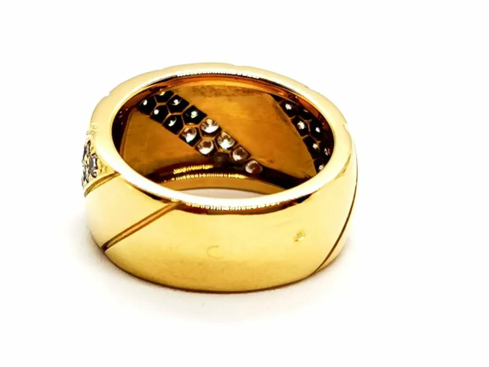 Bague Or jaune Diamant