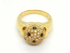 Bague Or jaune Diamant