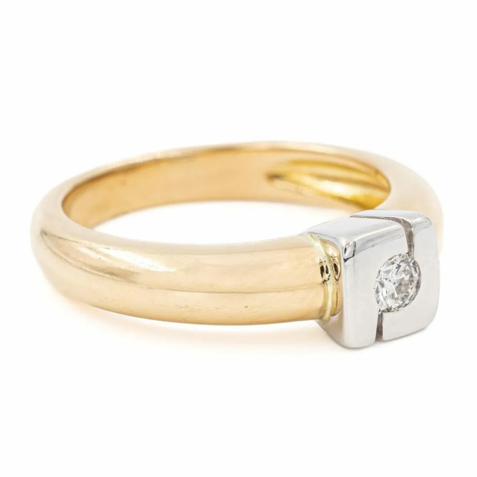 Bague Or jaune Diamant