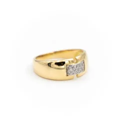 Bague Or jaune Diamant