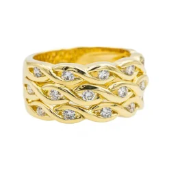 Bague Or jaune Diamant