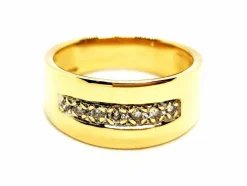 Bague Or jaune Diamant