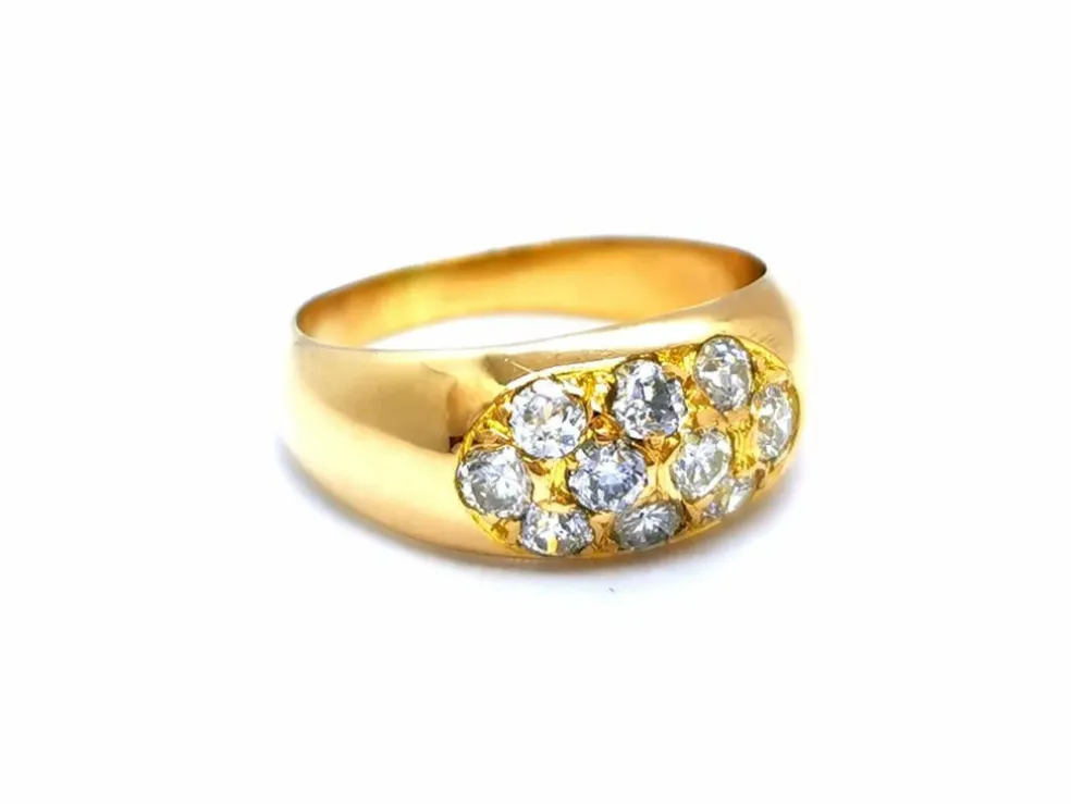 Bague Or jaune Diamant
