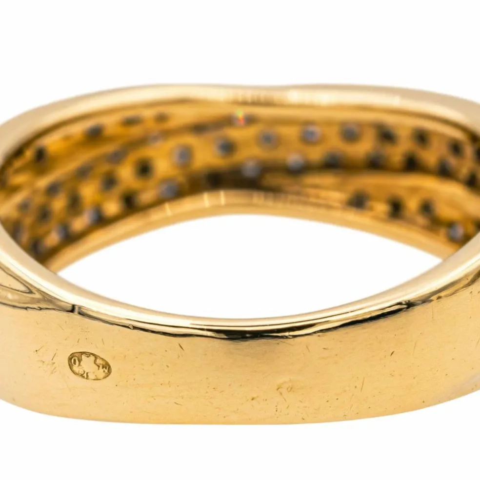 Bague Or jaune Diamant