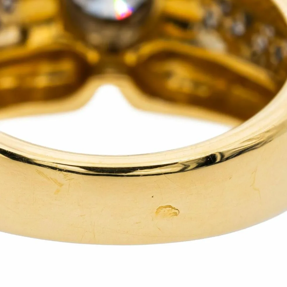Bague Or jaune Diamant