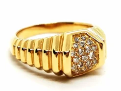 Bague Or jaune Diamant