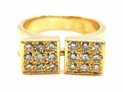 Bague Or jaune Diamant