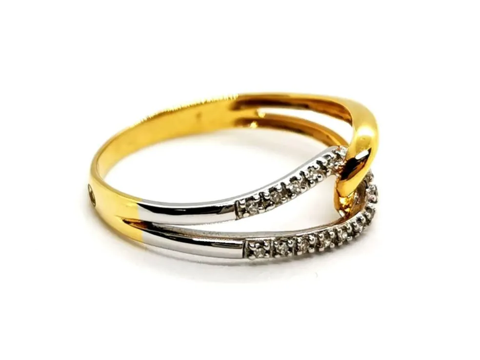 Bague Or jaune Diamant