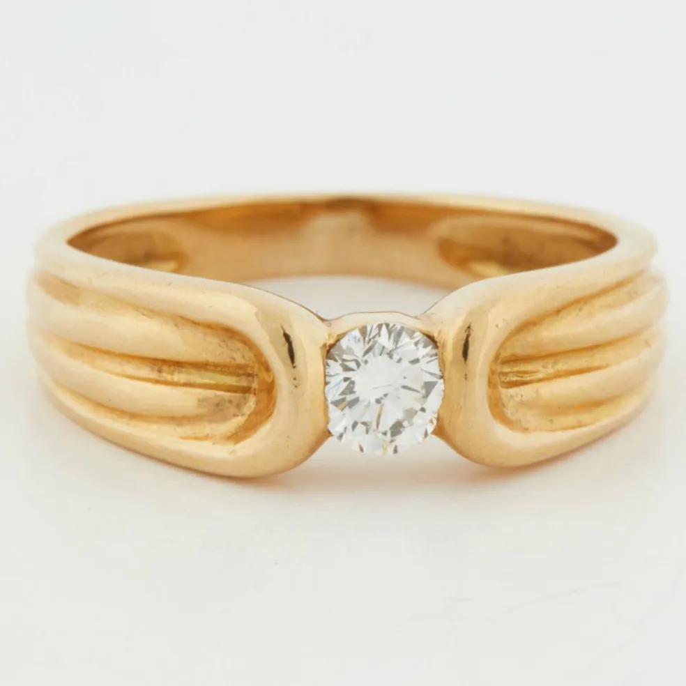 Bague Or jaune Diamant