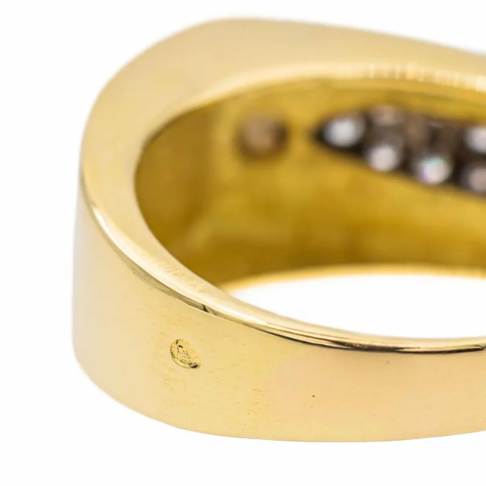 Bague Or jaune Diamant