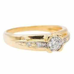 Bague Or jaune Diamant