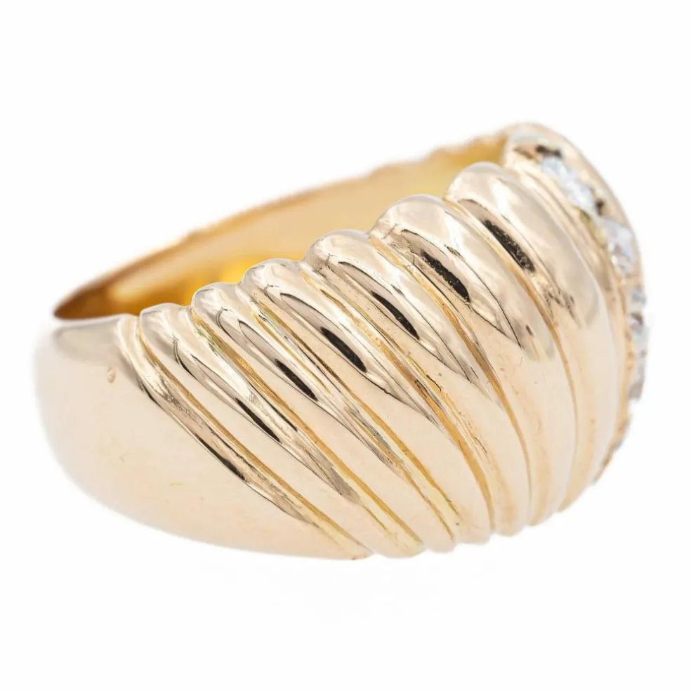 Bague Or jaune Diamant