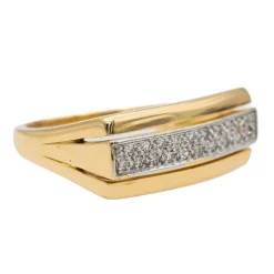 Bague Or jaune Diamant