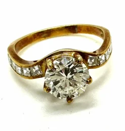 Bague Or jaune Diamant