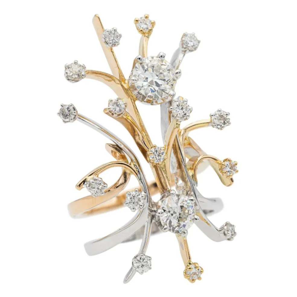 Bague Or jaune Diamant