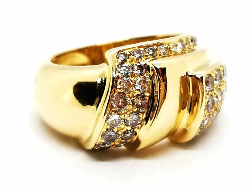 Bague Or jaune Diamant