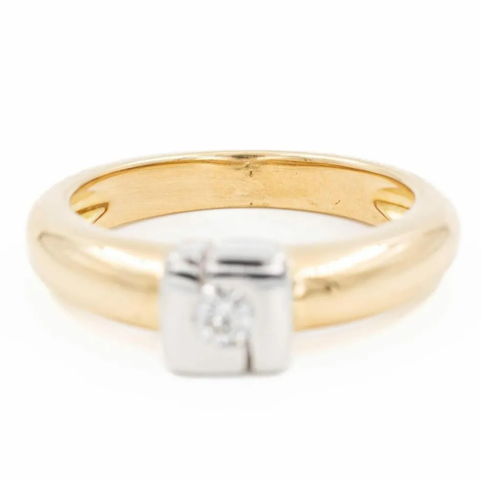 Bague Or jaune Diamant