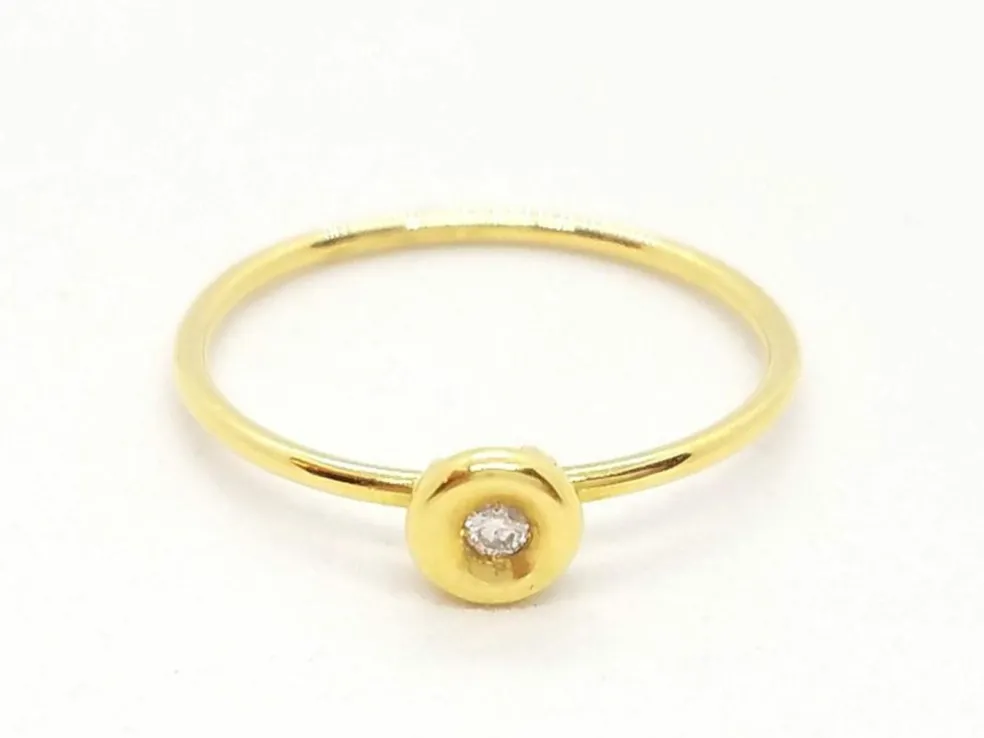 Bague Or jaune Diamant