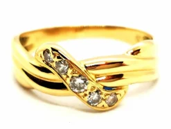 Bague Or jaune Diamant