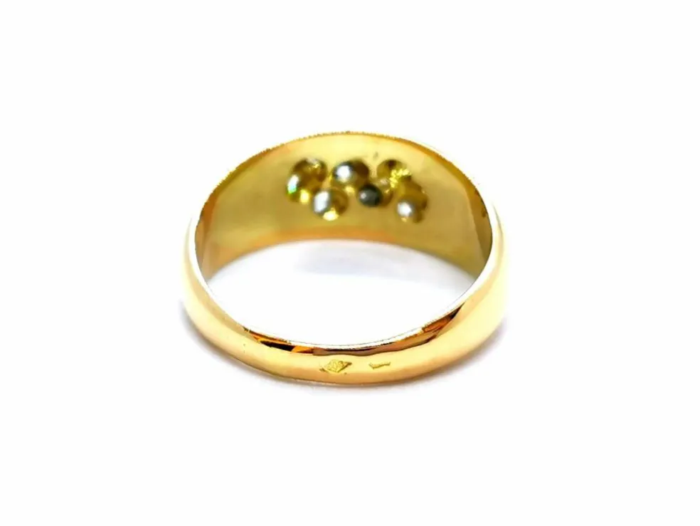 Bague Or jaune Diamant