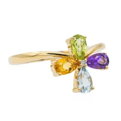 Bague Or jaune Diamant