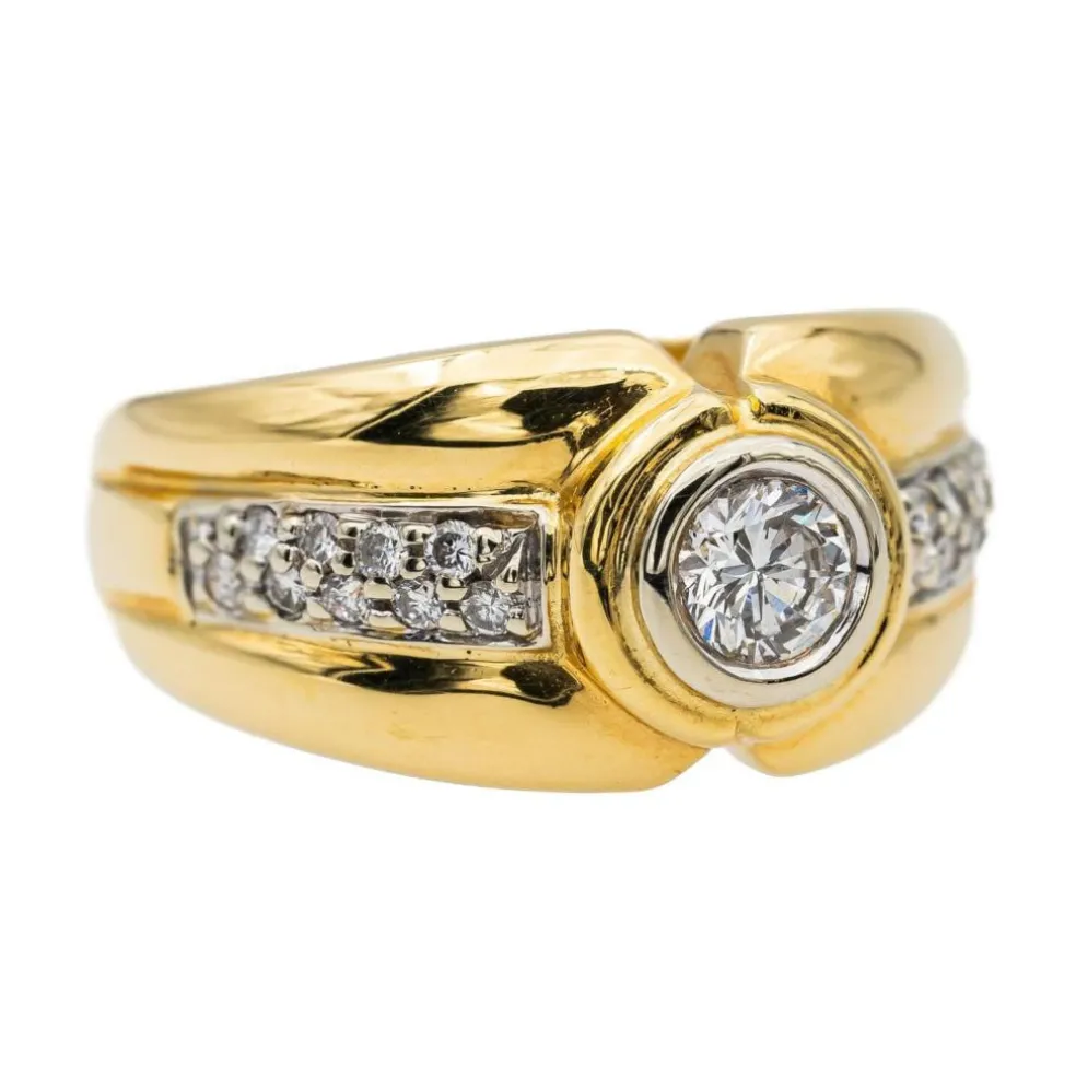 Bague Or jaune Diamant