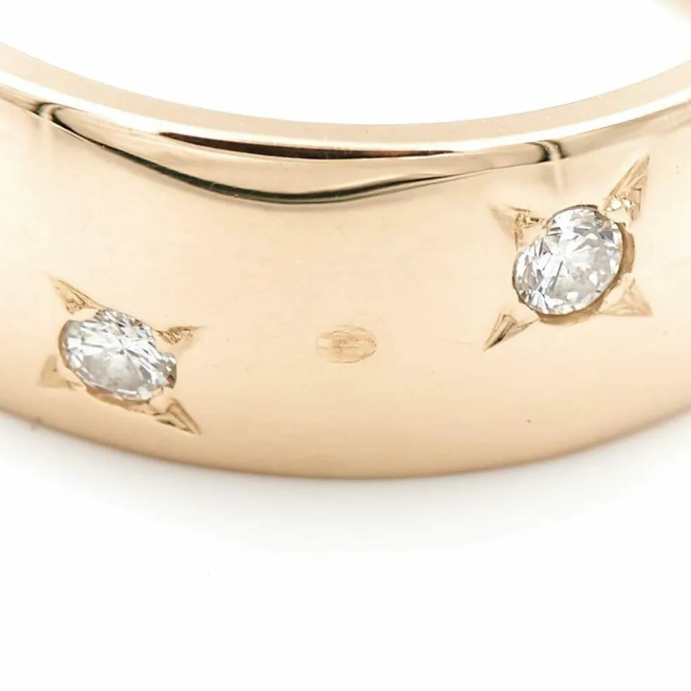 Bague Or jaune Diamant