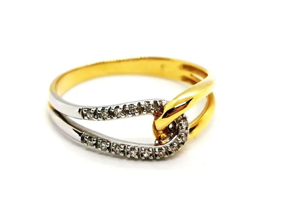 Bague Or jaune Diamant