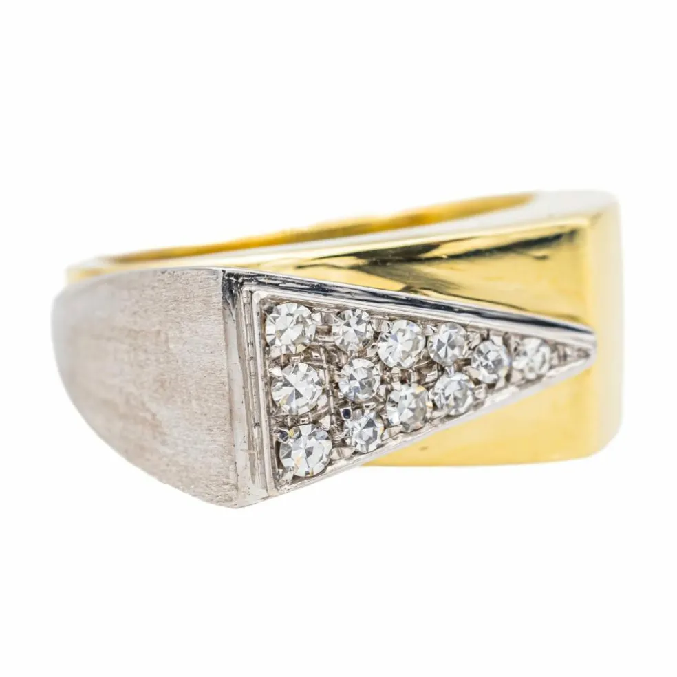 Bague Or jaune Diamant